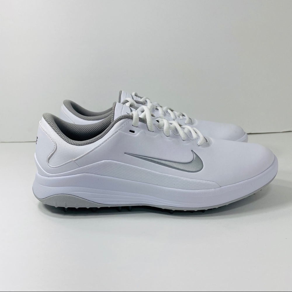 NIKE Vapor Golf Shoes White Silver Women SZ 10